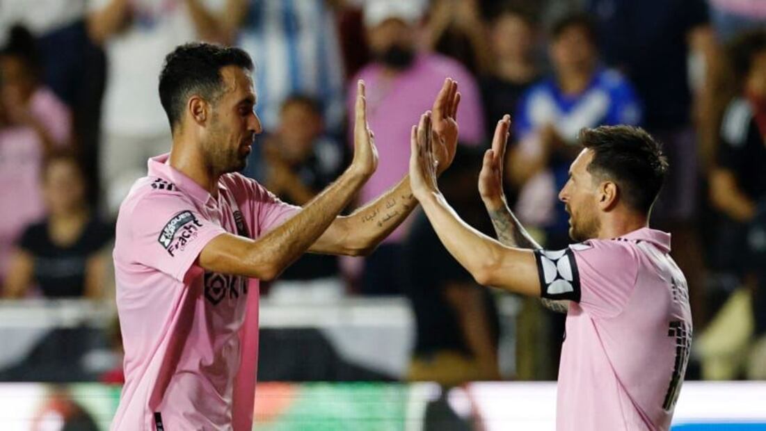 La unión entre Lionel Messi y Sergio Busquets va más allá de los límites del campo de juego. Fuente: Instagram @intermiamicf