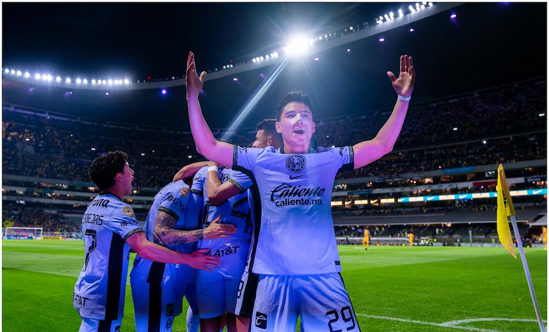 América venció a los Tigres y es líder del Clausura 2024 - Foto: Imago7
