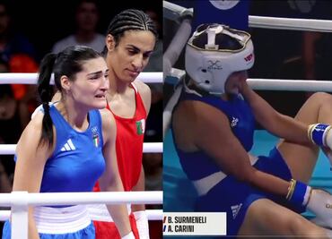 Angela Carini, la boxeadora italiana que fue exhibida por fingir una lesión para acabar una pelea