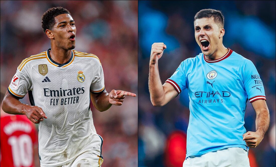 Real Madrid y Manchester City se miden en la ida de los cuartos de final de la Champions League / FOTOS: @realmadrid y @ManCity