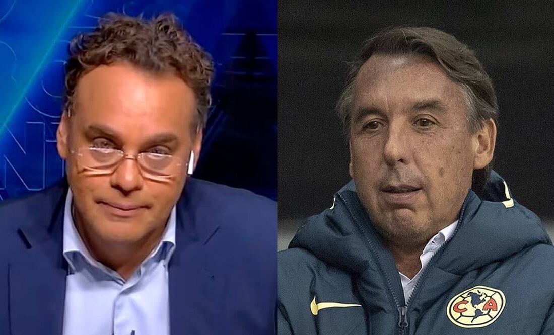 David Faitelson en ESPN y Emilio Azcárraga con América / FOTOS: Capturas