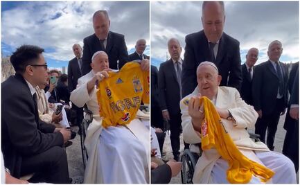 El Papa Francisco es un Tigre incomparable: '(la playera) tiene mucho color, está linda'
