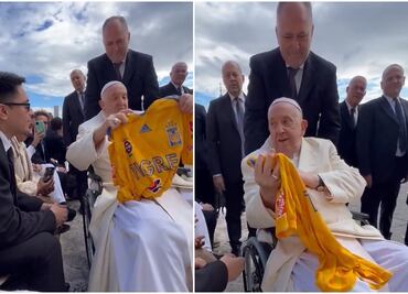 El Papa Francisco es un Tigre incomparable: '(la playera) tiene mucho color, está linda'