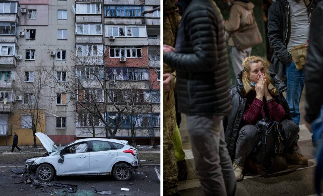 Fotos: AP Photo/Evgeniy Maloletka y AP/Emilio Morenatti