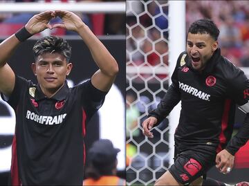 Así fueron los goles de Vega y Gallardo, seleccionados nacionales, en la victoria ante Chivas