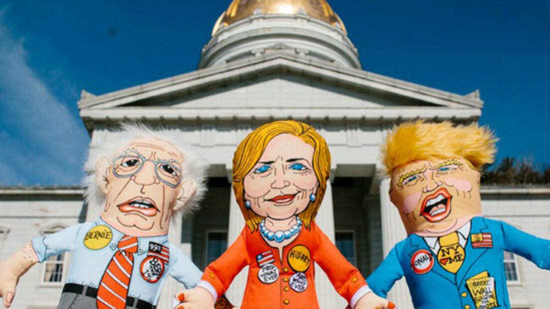 ¡Trump Vs Clinton! Los souvenirs de la elección más polémica de EU