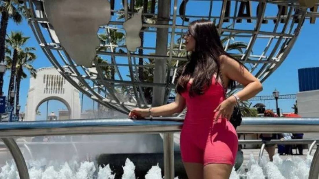 La esposa de Alexis vega esta disfrutando sus vacaciones en Estados Unidos. Fotos: @p.gonzalezj