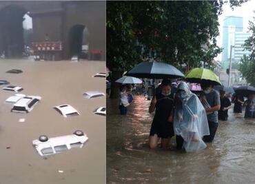 6 impactantes videos de las terribles inundaciones en China
