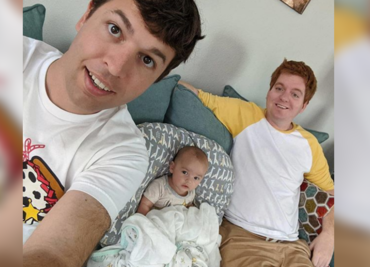 En medio del coronavirus una pareja logra adoptar a un bebé por videollamada