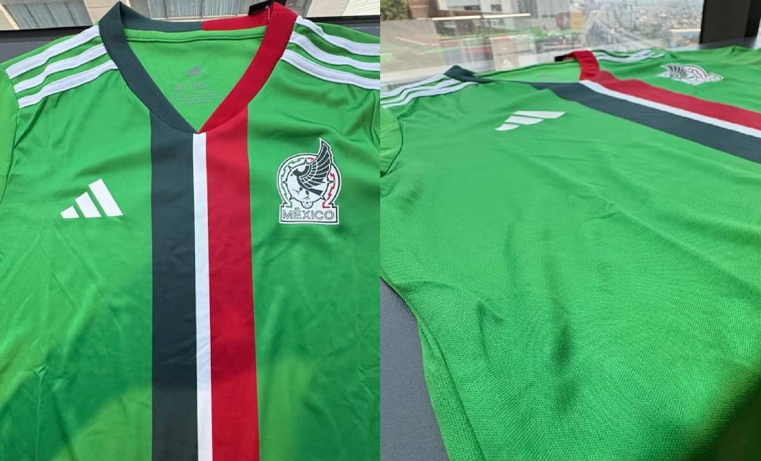 Esta sería la playera de México en el Mundial de 2026. Foto: Especial