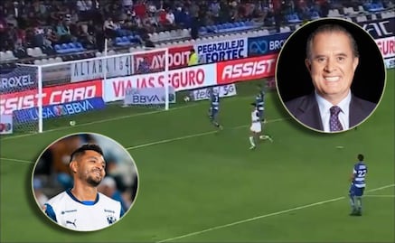 ¡Epic fail! Raúl Orvañanos canta 'gol fantasma' de 'Tecatito' Corona en el Pachuca vs Rayados
