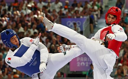 Carlos Sansores queda eliminado en los cuartos de final de Taekwondo en París 2024