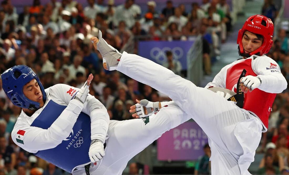 Arian Salimi eliminó las aspiraciones del mexicano. Foto: EFE.