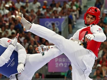 Carlos Sansores queda eliminado en los cuartos de final de Taekwondo en París 2024