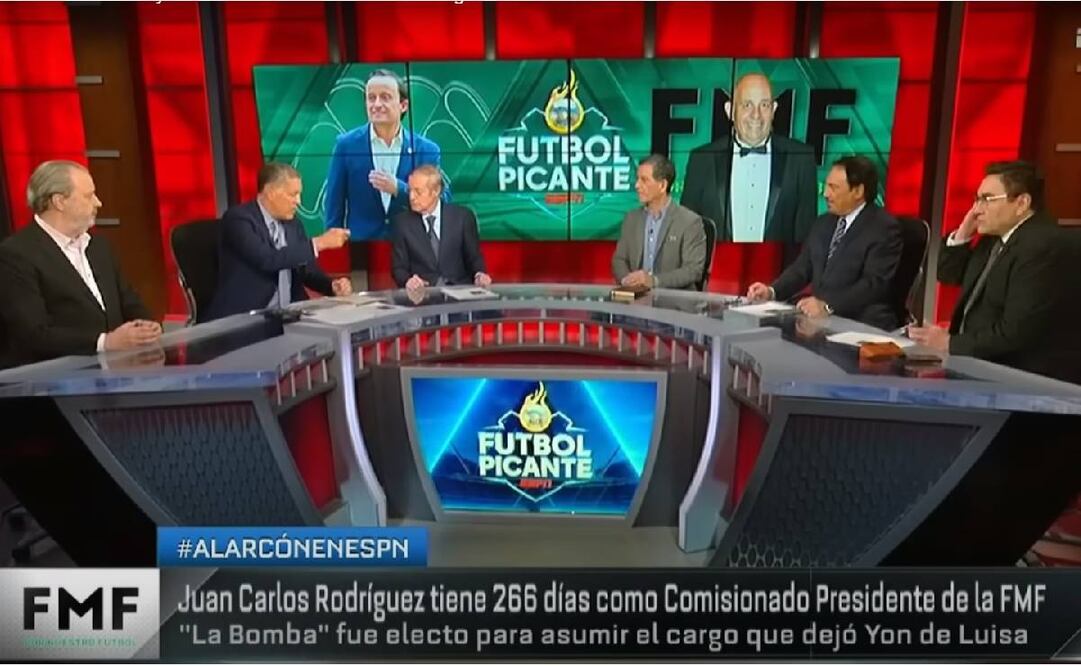 En Futbol Picante hay muchos comentaristas que estuvieron en Televisa en el pasado. Foto: Especial