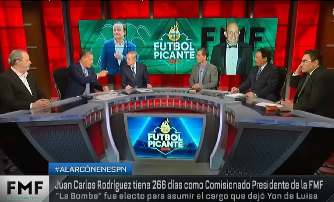 En Futbol Picante hay muchos comentaristas que estuvieron en Televisa en el pasado. Foto: Especial