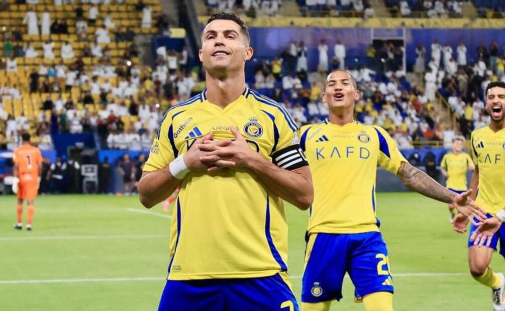 Cristiano Ronaldo brilló en el triunfo de Al Nassr. Fuente: Instagram @cristiano