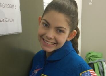 Alyssa, la adolescente influencer que quiere ser astronauta
