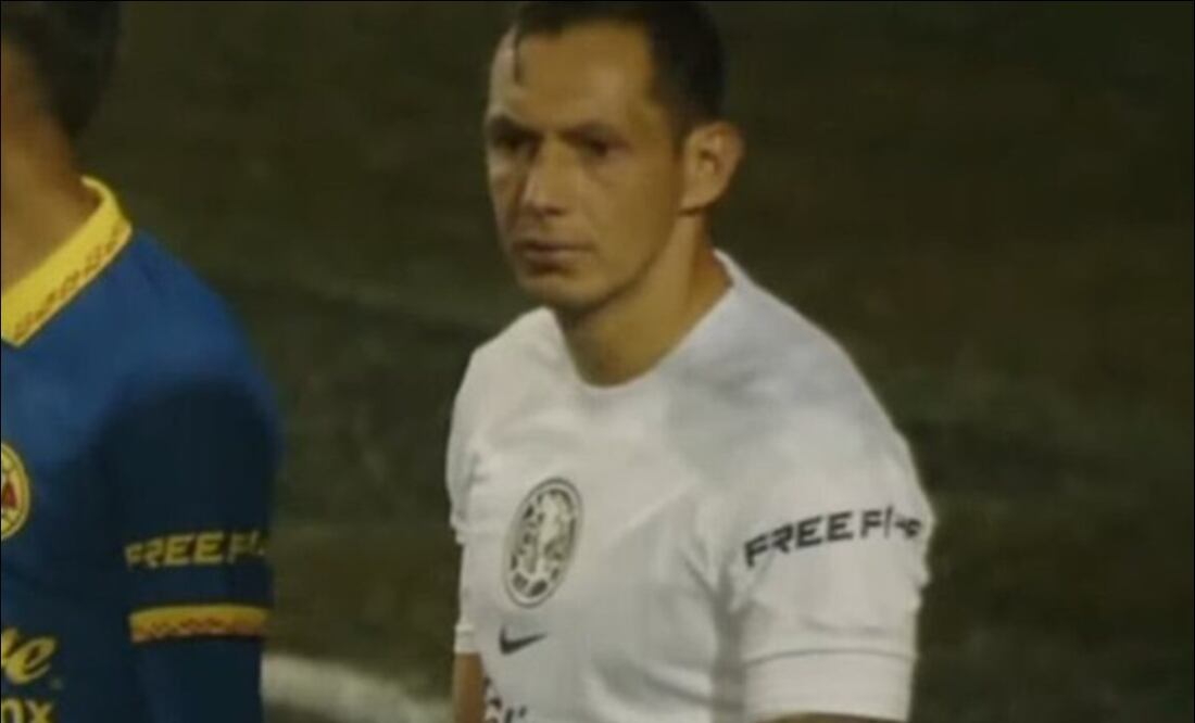 Rodolfo Cota defendió por primera ocasión la puerta del América. FOTO: Captura