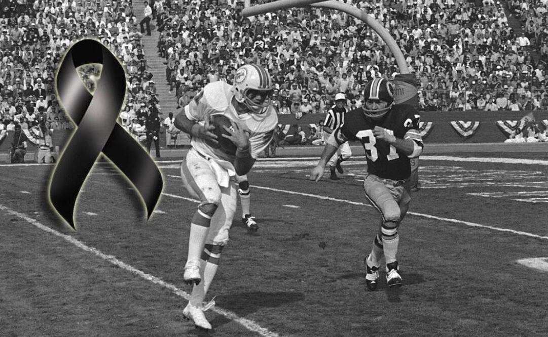 Leyenda de los Dolphins de temporada perfecta en 1972, muere a los 81 años. FOTO: Especial