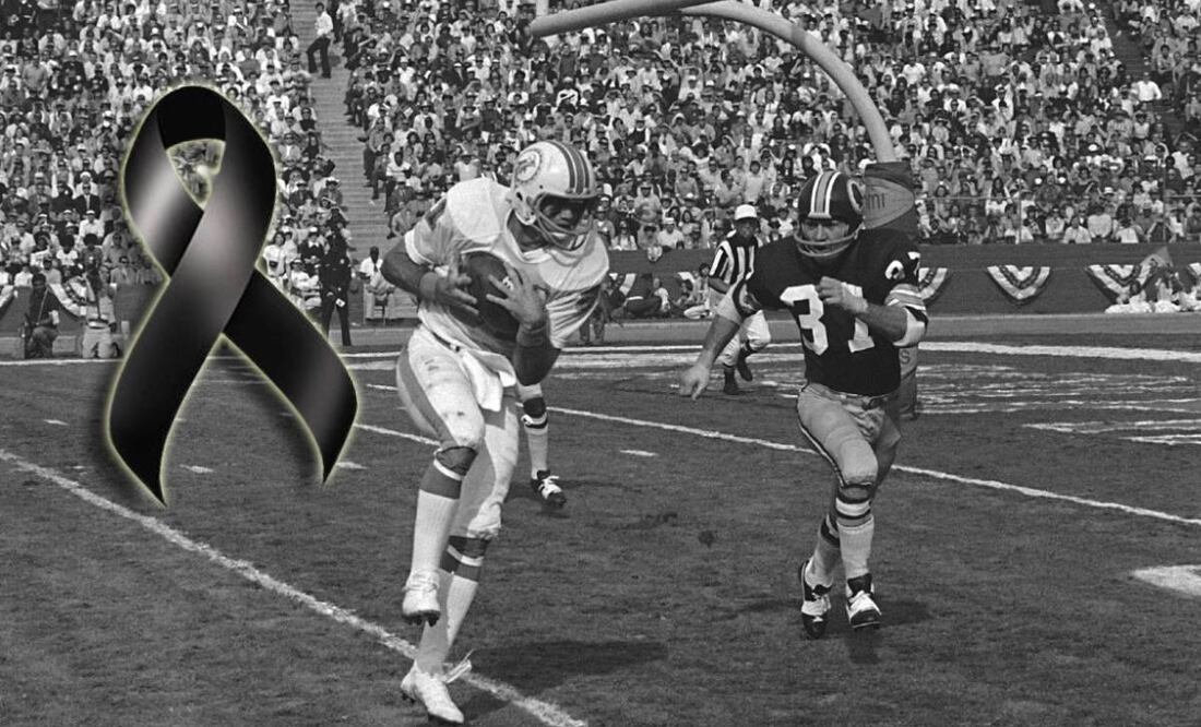 Leyenda de los Dolphins de temporada perfecta en 1972, muere a los 81 años. FOTO: Especial