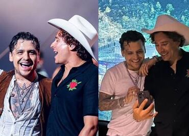 Guillermo Ochoa celebra su cumpleaños en compañía de Christian Nodal