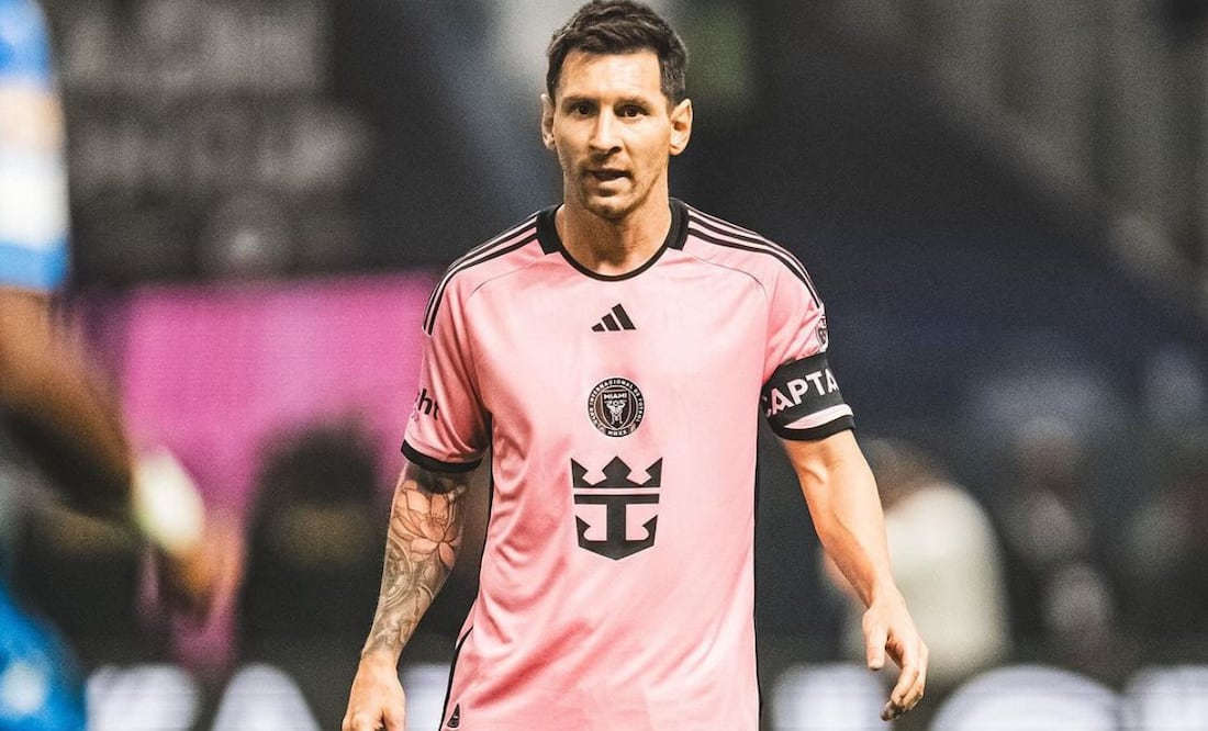 Edina Alves Batista, la primera mujer en dirigir a Lionel Messi. Fuente: Instagram @intermismicf