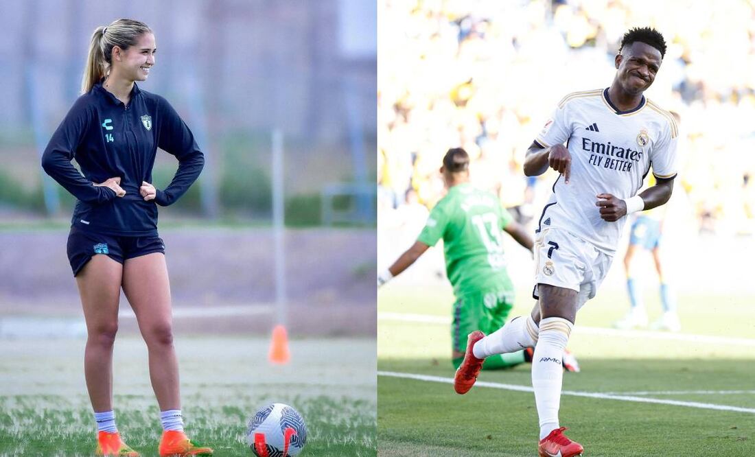 Nailea Vidrio parece que cautivó al jugador del Real Madrid. Foto: Especial
