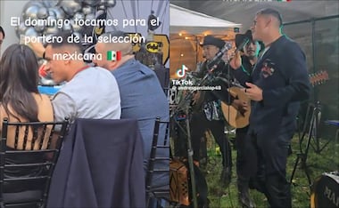 Álvaro Morales fue captado en la fiesta de cumpleaños de Luis Ángel Malagón. FOTO: Captura