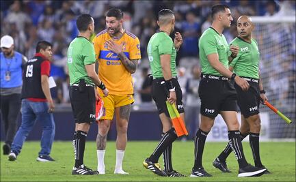 Los Tigres se quejan del arbitraje en el Clásico Regio; destacan que se sienten frustrados