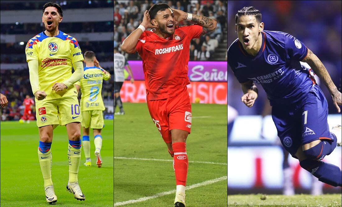 Diego Valdés, Alexis Vega y Uriel Antuna. FOTOS: Imago7