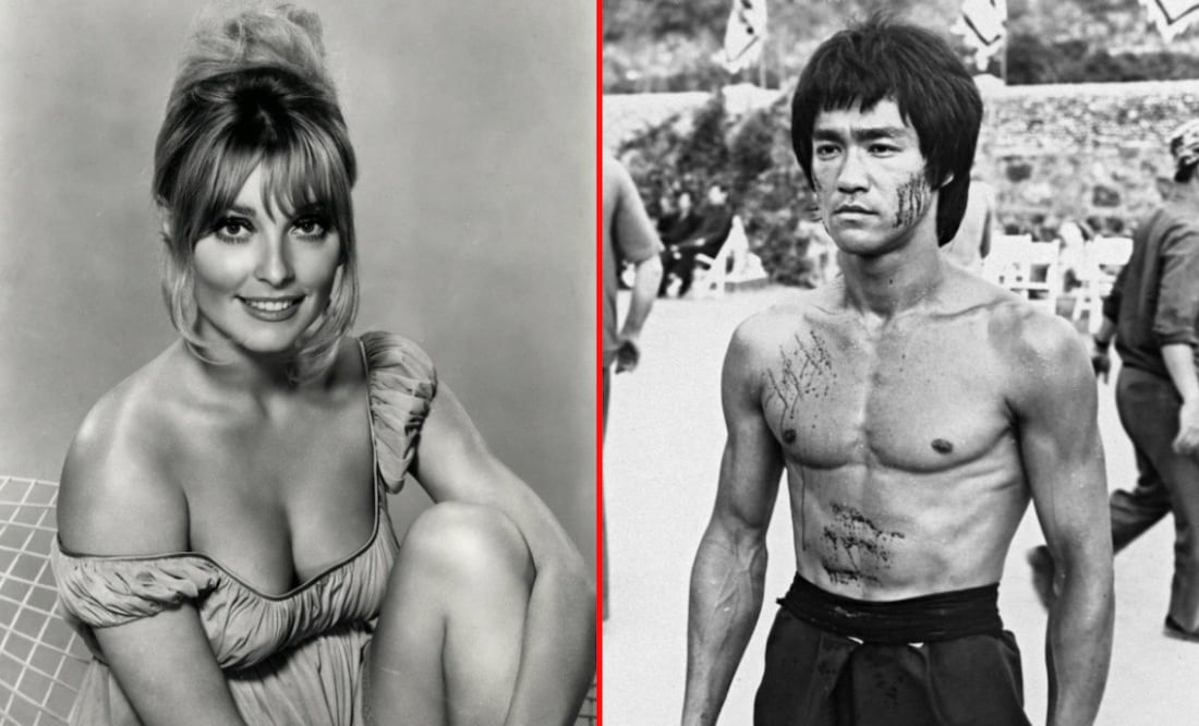 Fotos: Sharon Tate (Película Don't Make Waves/Filmways Pictures) Bruce Lee (AP Photo/HO)