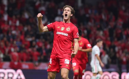 Marcel Ruiz se luce con una exquisita asistencia en victoria del Toluca vs Necaxa