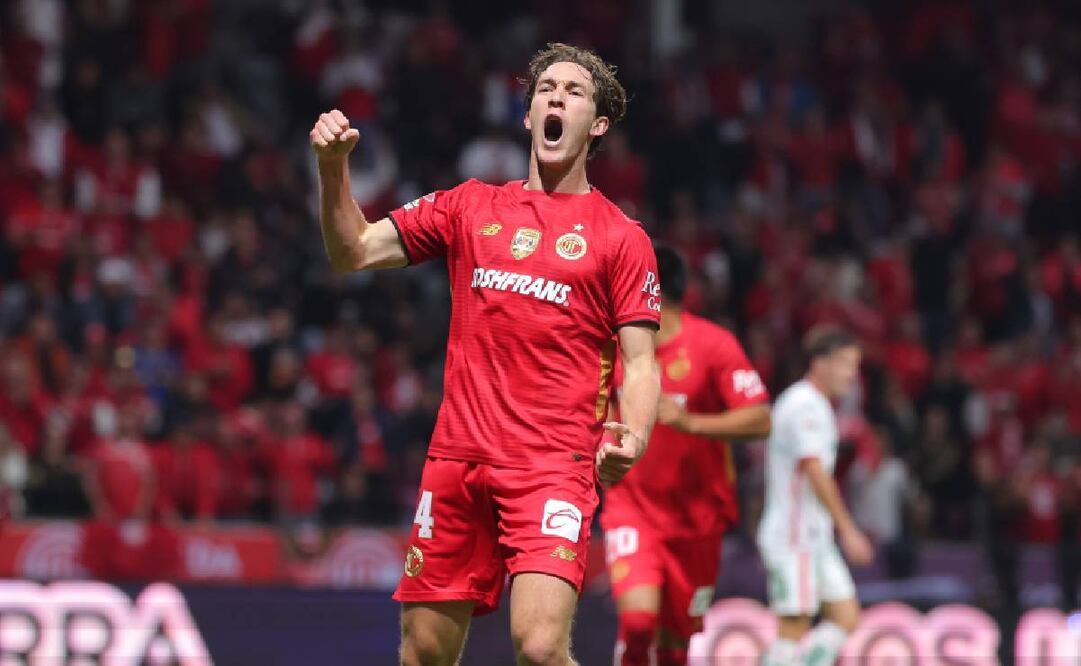 Marcel Ruiz se luce con una exquisita asistencia en victoria del Toluca vs Necaxa / Foto: Imago7