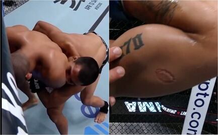 VIDEO: Peleador de UFC muerde a su rival y es descalificado