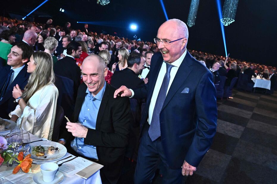 Sven-Goran Eriksson durante la Sports Gala 2024 - Foto: AFP