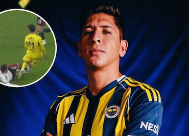 Edson Álvarez sufre dura entrada en Turquía: Fenerbahçe remonta 3-2 ante el Besiktas