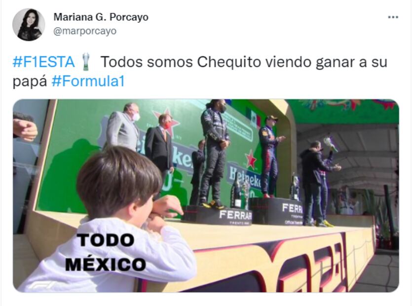 Los 10 mejores memes de la victoria del “Checo” Pérez en el GP de México