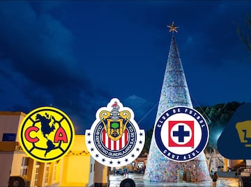 ¿Qué le pedirán los cuatro grandes de la Liga MX a Santa Claus?