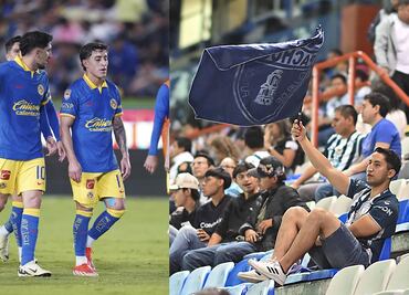 Afición del Pachuca se burla del América con peculiar cántico