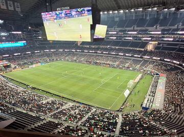 Selección Mexicana fue abandonada de nuevo por la afición, ahora en el AT&T Stadium ante Canadá