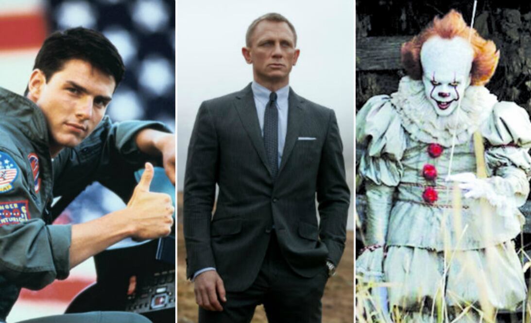 Fotos: Facebook Top Gun / James Bond 007 / El Universal