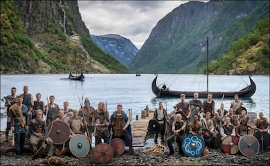 ¡Noruega ya ganó el Mundial! Rompe el internet con una impactante foto vikinga