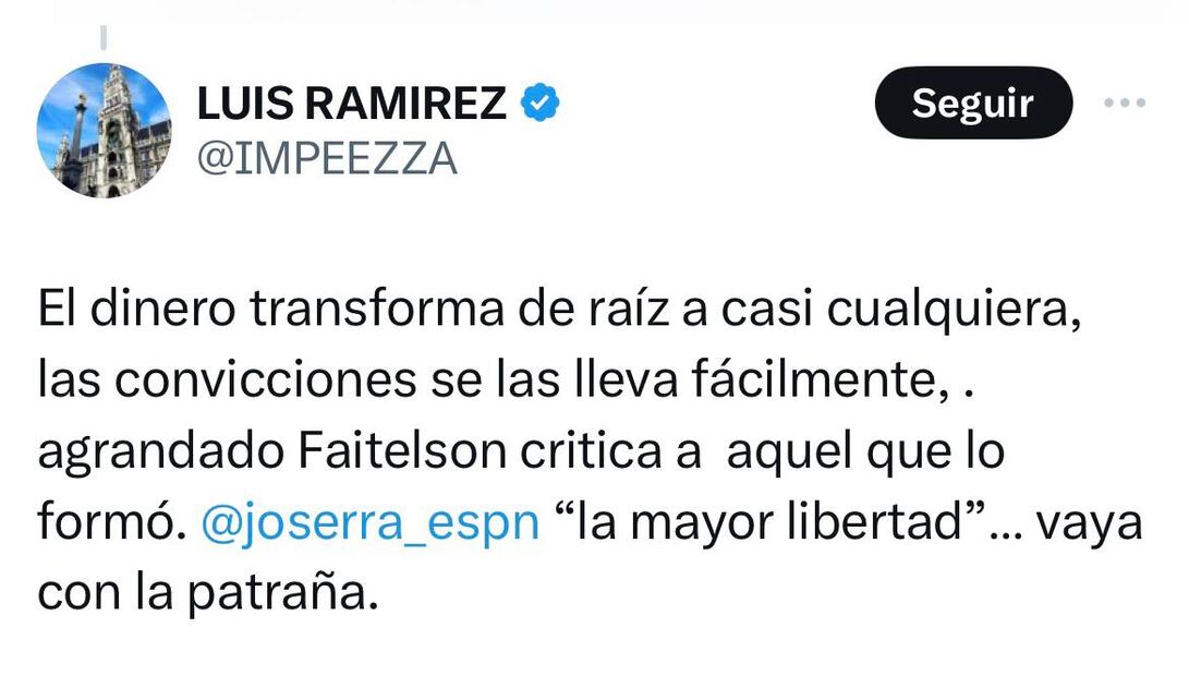Tweets Faitelson