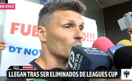 Aficionada del Monterrey trolea al Tano Ortiz con una pancarta pidiendo su salida