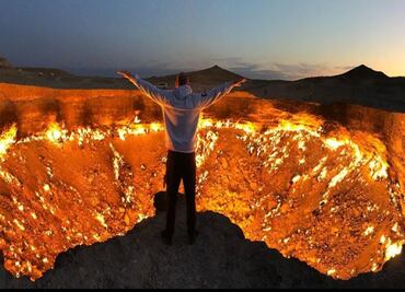 10 datos sobre la puerta del Infierno en Turkmenistán