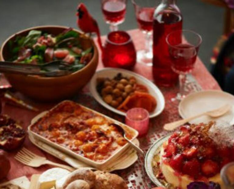 Recetas vegetarianas para la cena de Año Nuevo