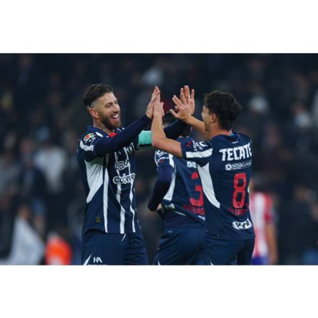 Con Sergio Ramos en la cancha, Monterrey se impuso al Atlético de San Luis el sábado pasado. Foto: Imago7