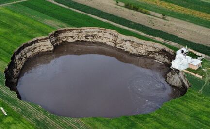 10 hechos sobre el inesperado e impresionante socavón en Puebla