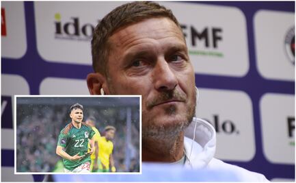 Francesco Totti se deshace en elogios por el 'Chucky': 'Es de los más importantes de México'